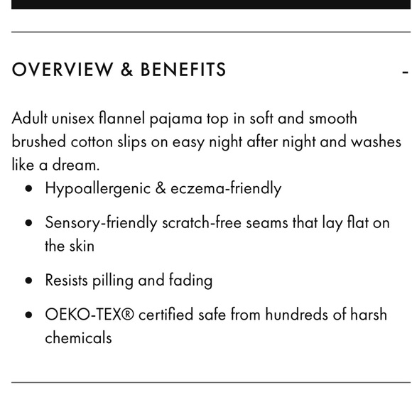 Hanna Andersson Adult Unisex Flannel PJ Set - Picture 16 of 16